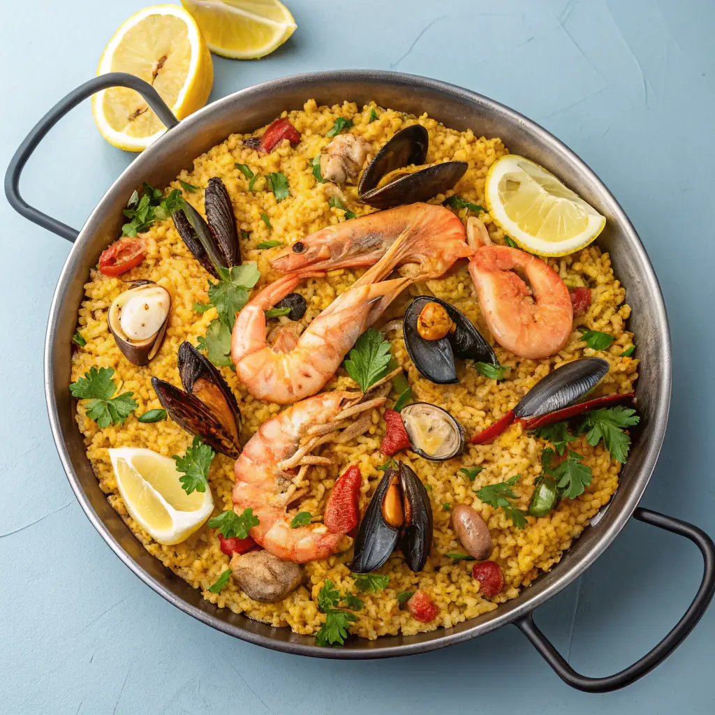 Seafood Paella