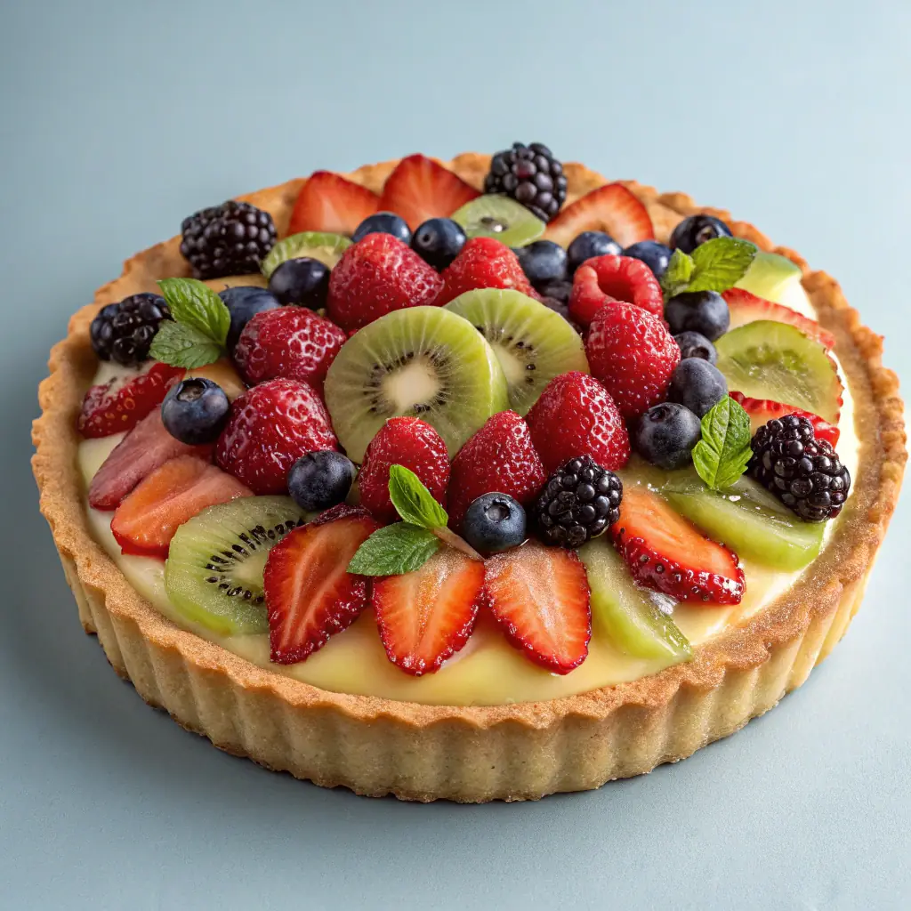 Fruit Tart with Seasonal Berries